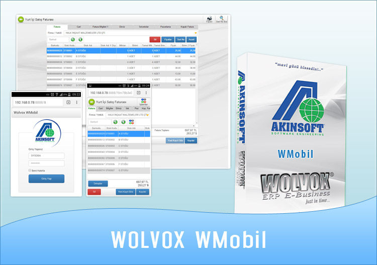 AKINSOFT Wolvox WMobil 8.02.08