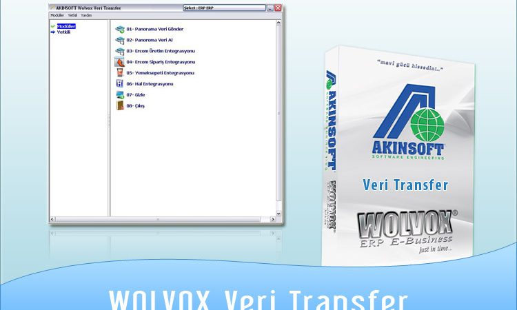 AKINSOFT Wolvox Veri Transfer 8.02.06