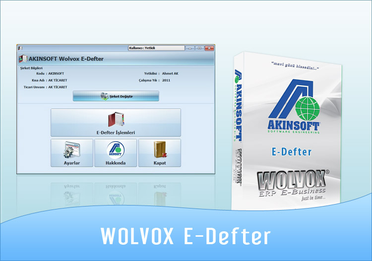AKINSOFT Wolvox e-Defter 8.02.05