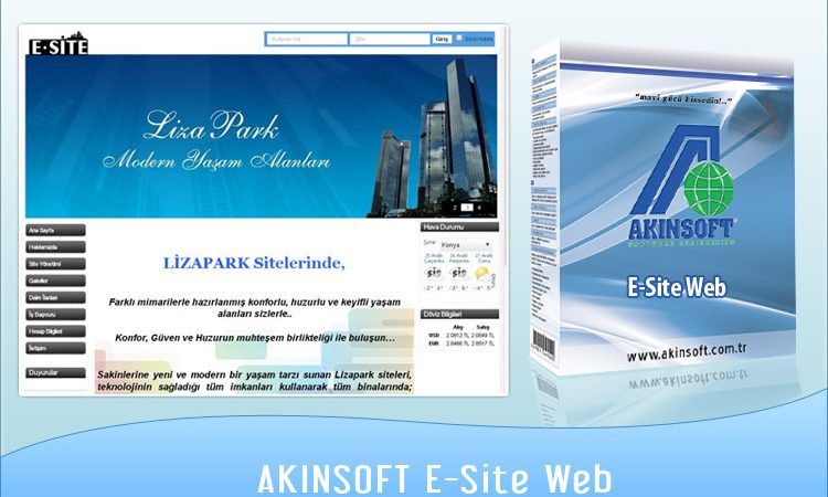AKINSOFT E-Site Web 1.04.01