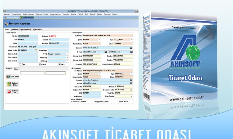 AKINSOFT Ticaret Odası 1.03.06
