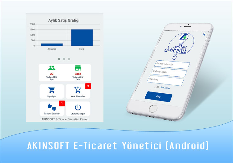 AKINSOFT E-Ticaret Yönetici (Android) 1.02.04