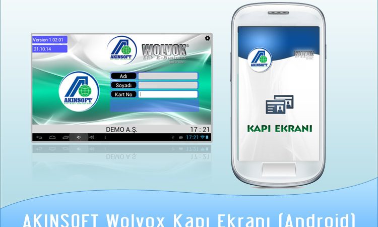 AKINSOFT Wolvox Kapı Ekranı (Android) 7.03.02