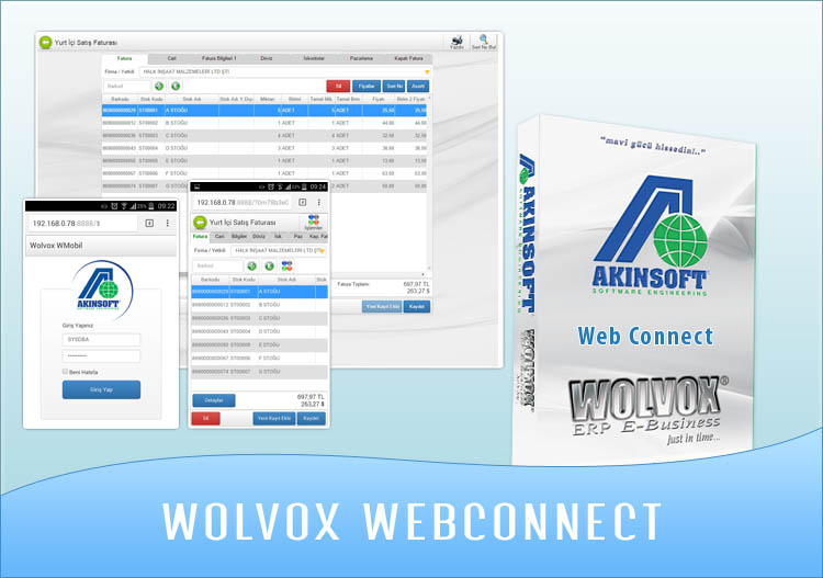 AKINSOFT Wolvox WebConnect 8.03.01